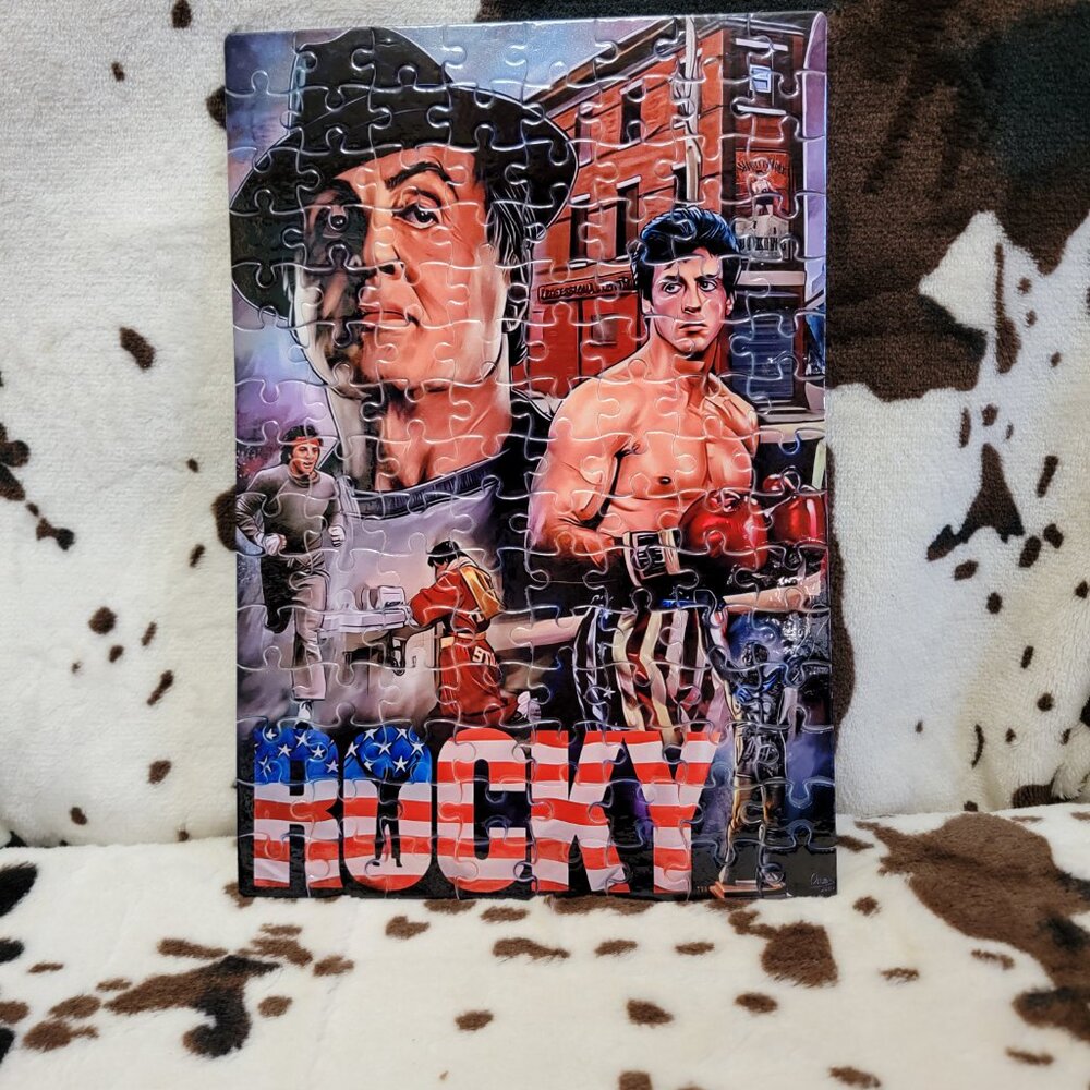 Rocky Balboa 120 Piece Custom Handmade Jigsaw Puzzle
